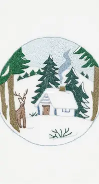 DMC - Winter Landscape / Paysage d'Hiver - Free