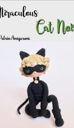 Que Se Teje Amigurumis - Melisa Valdes - Miraculous Cat Noir - Russian - Translated
