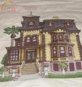 Fulton Mansion cross stitch