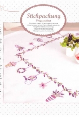 Rico Design-67289.52.21-Lavender Garland Tablecloth