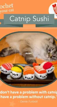 Sir Purl Grey - Phillip Ha - Catnip sushi
