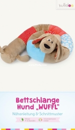 Kullalo - Bettschlange Hund Wuffl - German