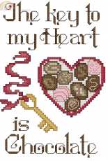 Sue Hillis Designs - PS 155 - The Key to my Heart...