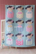 Kimono Girl Quilt by Tilda - Free