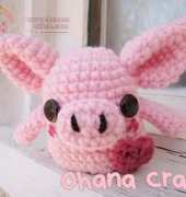 Ohana Craft - Carrie Lu Fowler - BB Piggy - Free