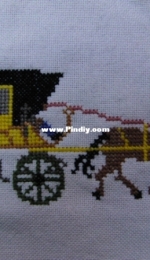 Horse and carriage.