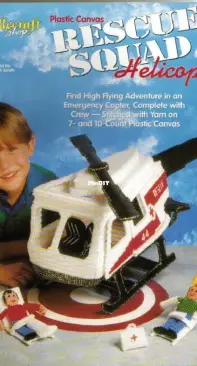 Plastic Canvas - Rescue Squad Helicopter