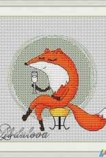 Art Stitch - Fox by Yulia Abdulova / юлия абдулова