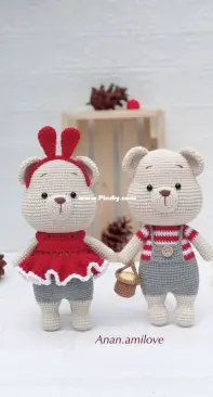Anan Amilove - An An Craft - Trần Thị Hạnh - Huyền Trần - A Bear couple