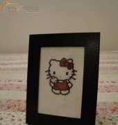 Hello Kitty - Finished & Framed :D