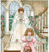Here Comes The Bride by Paula Vaughan From Leisure Arts Magazine PCS
