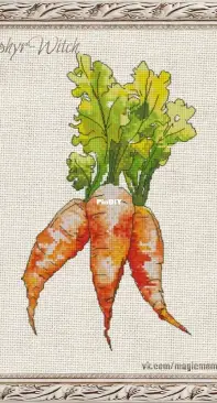 Marshmallow Witch - Carrot by Asya Pristavova