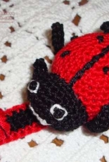 Ladybug keyring