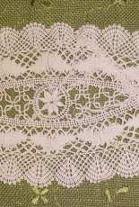 Bobbin lace - lace doily