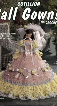 House of White Birches 101156 Cotillion Ball Gowns in Crochet by Jo Ann Maxwell