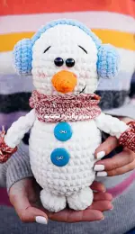 Mumigurumi - Masha Danilova - Willy the Snowman