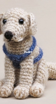 Sons Popkes - Sonja van der Wijk - Golden Boy Crochet Golden Retriever