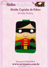 Atelier Arty Pano-Robin-Felt Mobile Phone Case/Portuguese