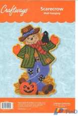 Craftways Plastic Canvas - 170062 - Scarecrow Wall Hanging