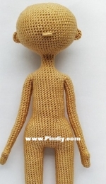 Toys Little Dolls - Anastasia Mazalova -Crocheted dolls body