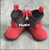 A Frayed Knot Boutique - Tracy Phillips - Baby Cowboy Booties