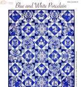 Marinda Stewart-Bleu and White Porcelain Quilt-Free Pattern