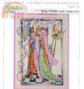 The Vermillion Stitchery 255 - King Arthur and Guinevere