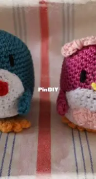 Penguin couple