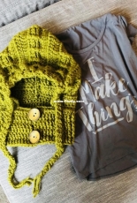 Cozy Creative Crochets - Heather Cummings - The Harvest Lane Hooded Cowl