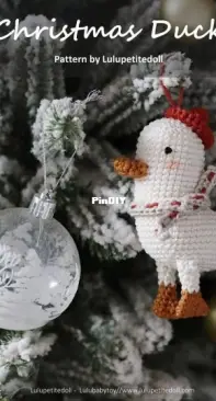 Lulupetitedoll - Christmas Duck