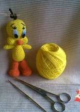 Zan Crochet -Zan Merry - Amigurumi Tweety  - Free