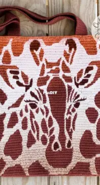 Outstanding Crochet - Natalia Kononova - Hide and Seek Giraffe Bag and Pillow
