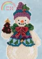 Mill Hill Jim Shore JS20-5102 Pinecone Snowman