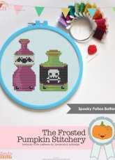 The Frosted Pumpkin Stitchery - Spooky Potion Bottles
