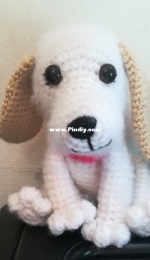 Patch cat crafts - puppy dog amigurumi