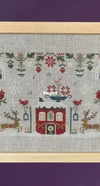 The joy of Winter by Stitches Through the Years