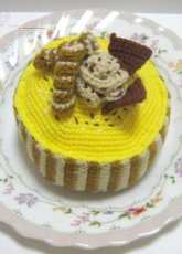 Melbangel - Amy Lim - Mocha Coffee Cake with Lemony Yellow Frosting