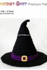 Crochet Spot - Rachel Choi - Witch Hat