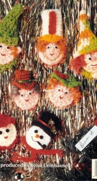 American School of Needlework - Roberta Kieliger - 1087 - Crocheted Christmas Folks