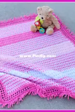 Beatrice Ryan Designs - Elena Hunt - Twirly Whirly Baby Blanket - Free