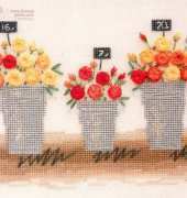 DMC - Deco -  BK013 Three Bouquets