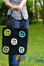 Magic with Hook and Needles - Vendula Maderska - Big Buttons Bag