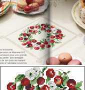 Les Brodeuses Parisiennes LBP Nappe Cerise Creation Point de Croix N°30-2013