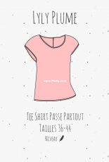 Lyly Plume - Tee Shirt sizes 36-44 - French