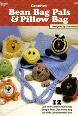 12 Bean Pillow bag pals 842511 Sue PenrodNeedle Craft 842511 - Due Penrod - Bean Pillow Bag Pals