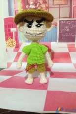 Crochet doll creative way Hanada
