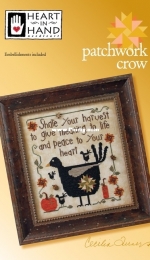 Heart in Hand - Patchwork Crow