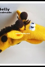 Nelly Handmade - Nelly Shisterova - Giraffe Hand Puppet - Russian- Free