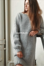 Sweater Dress by Patons Australia - FREE
