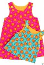 Sew Arty Reversible Pinafore Dress Pattern Age 6 months - 2 years